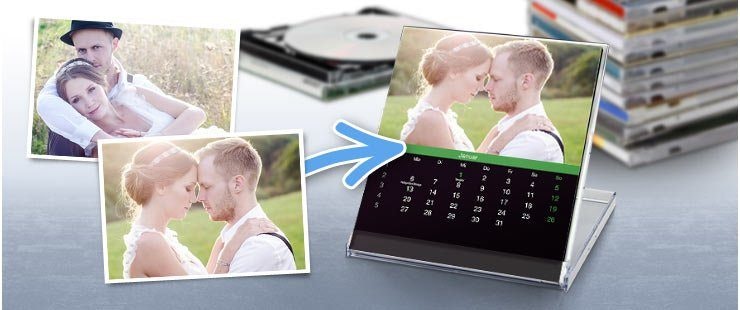 CD-Kalender selbst gestalten mit Fotos  PrintPlanet