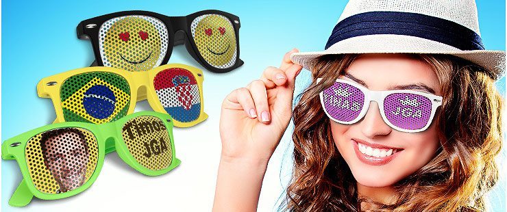 Fun-Brille: Trendige Brillen mit eigenen Bildern oder witzigen Motiven gestalten