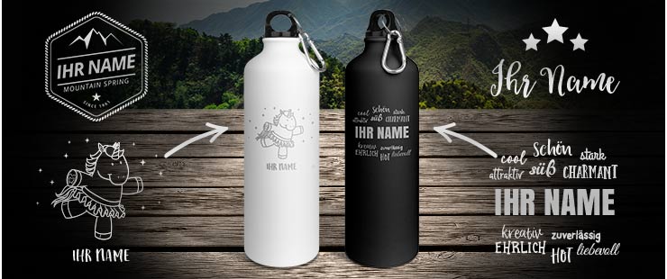 Personalisierte Edelstahl-Isolierflasche 500ml Mit Gravur – Heiß & Kalt Bis Zu 24h – Perfekt Als Geschenk!