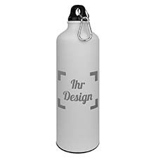 Trinkflasche Silber gravieren
