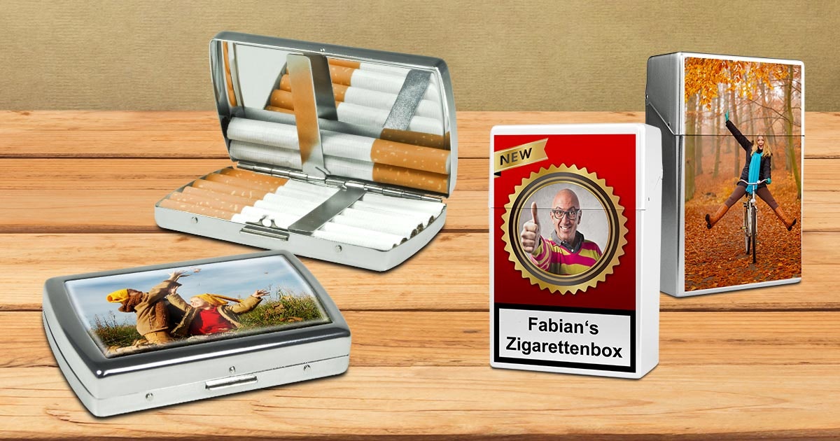 Zigarettenetui & Zigarettenbox mit Foto | PrintPlanet