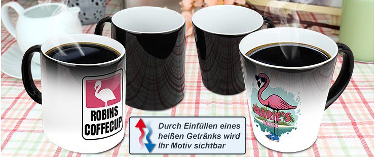 Flamingo-Zaubertasse