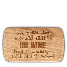 Holz-Frühstücksbrettchen