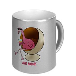Kaffeebecher - Silber