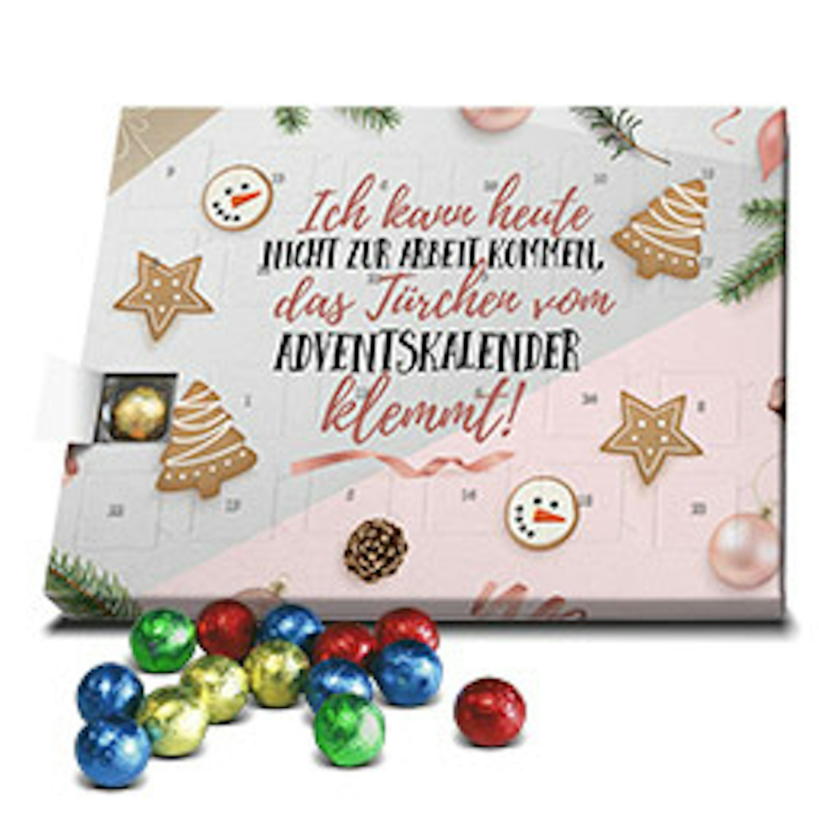 Adventskalender mit Sprüchen drucken lassen