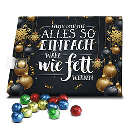 Adventskalender „Fett werden“