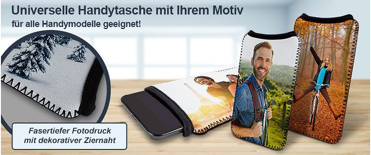 Universal Handytasche designen