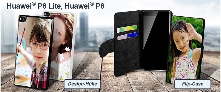 pijn klap de begeleiding Huawei P8 & P8 Lite Hülle gestalten | PrintPlanet
