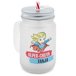 Trinkglas mit Deckel