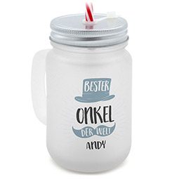 Trinkglas mit Deckel