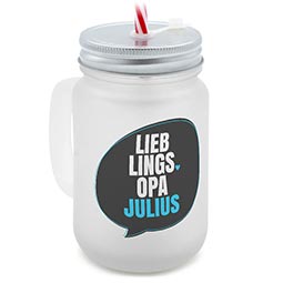 Trinkglas mit Deckel