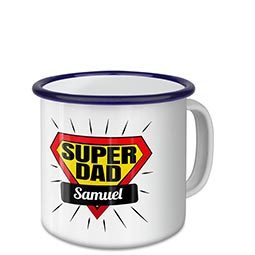 Emaille-Tasse