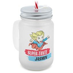 Trinkglas mit Deckel