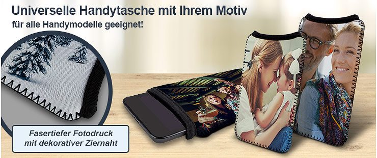 Universal Handytasche –passend für alle Modelle