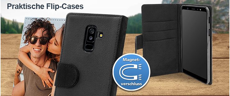 Galaxy A6 Plus Flipcase gestalten