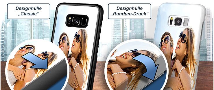 Optional mit bedruckten Rändern