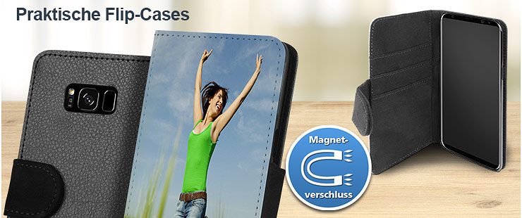 Persönliches Flipcase für Ihr Smartphone