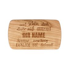 Holz-Frühstücksbrettchen