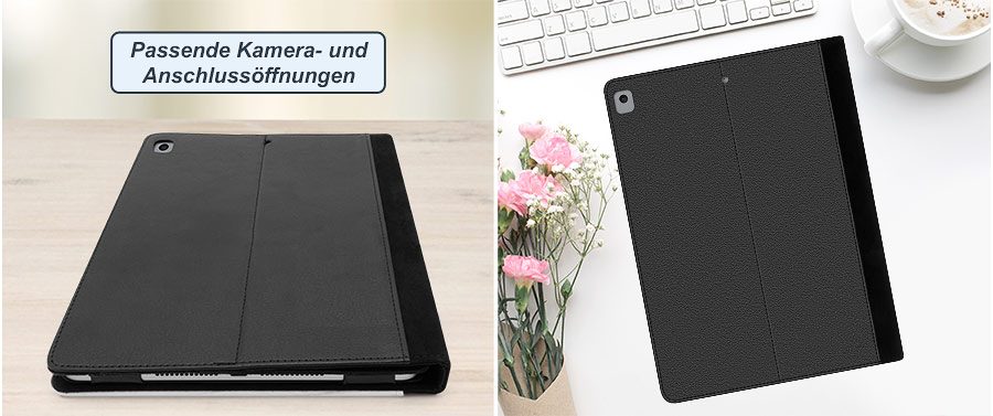 Passende Kamera- und Anschlussöffnungen