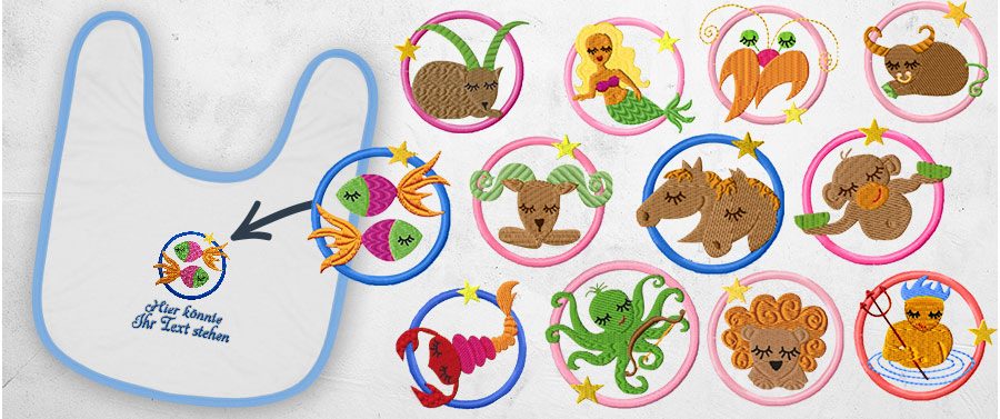 Personalisiertes Baby Lätzchen - 'Gebt Mir Essen Und Keiner Wird Verletzt'