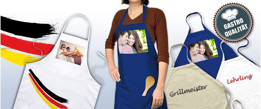 Weitere Koch-Accessoires: Individuelle Koch- und Grillschürze