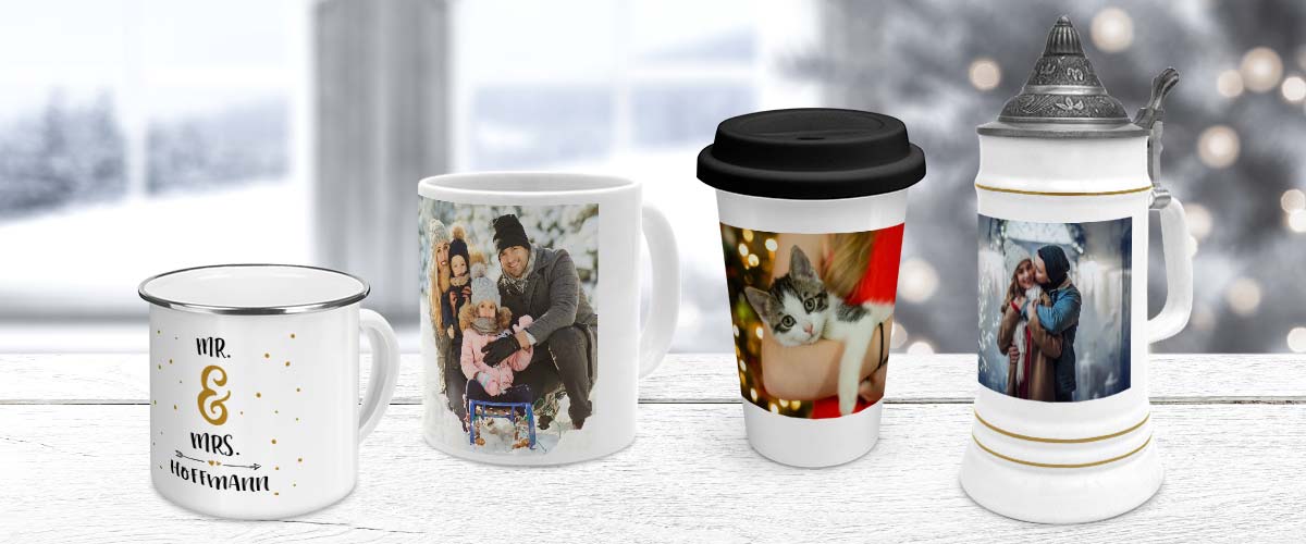 Große Auswahl an kreativen Trinkgefäßen