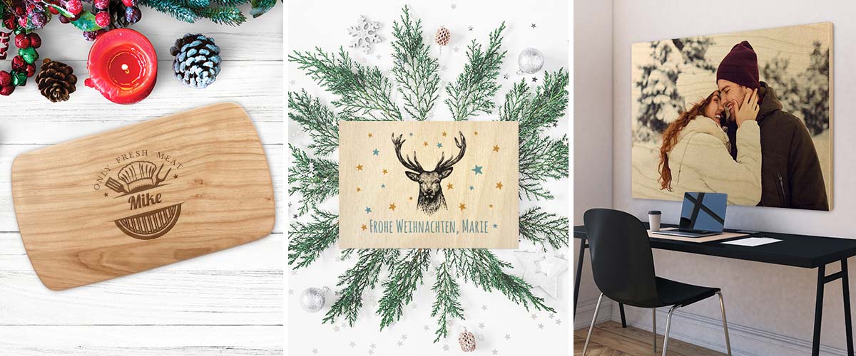 Individuell gravieren oder bedrucken