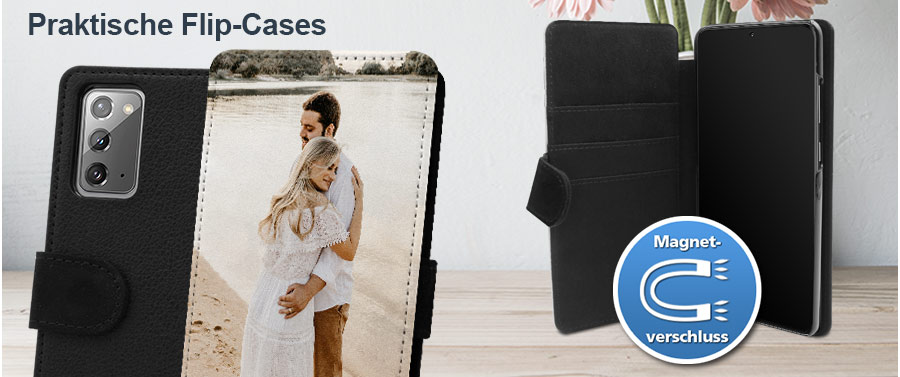 Individuelles Flipcase mit eigenem Foto