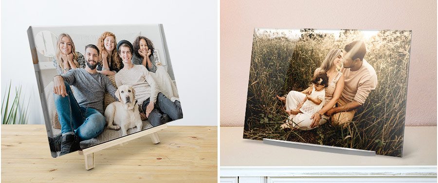 Fotoaufsteller mit eigenem Motiv