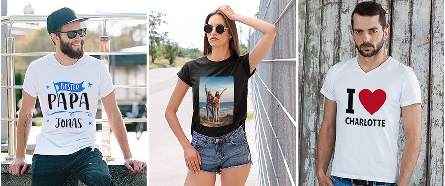 T-Shirts bedrucken lassen