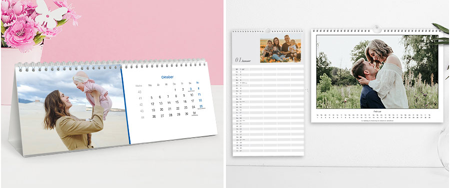 Kalender gestalten
