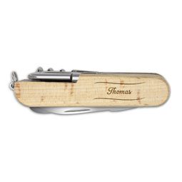 Holz-Taschenmesser