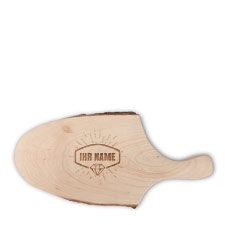 Servierbrett mit Rinde