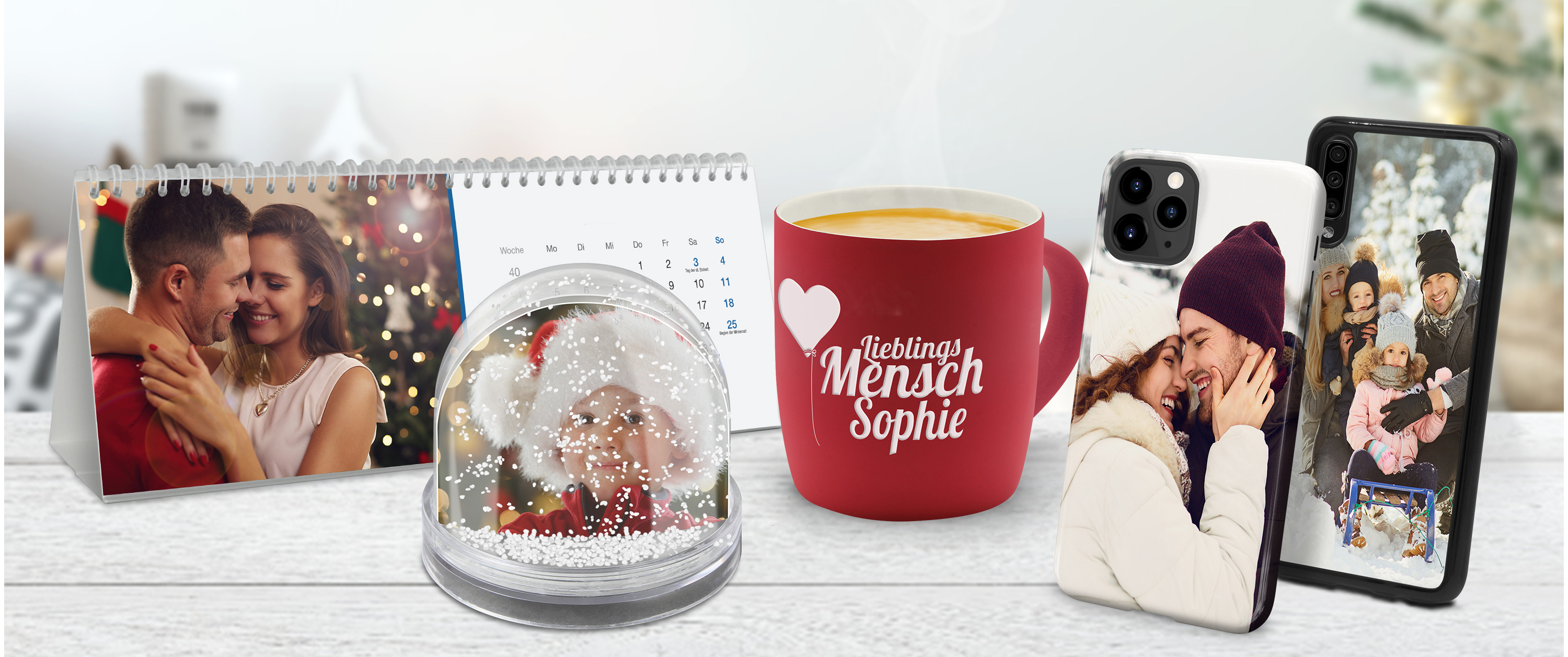Individuelle Nikolausgeschenke mit eigenem Foto und Text