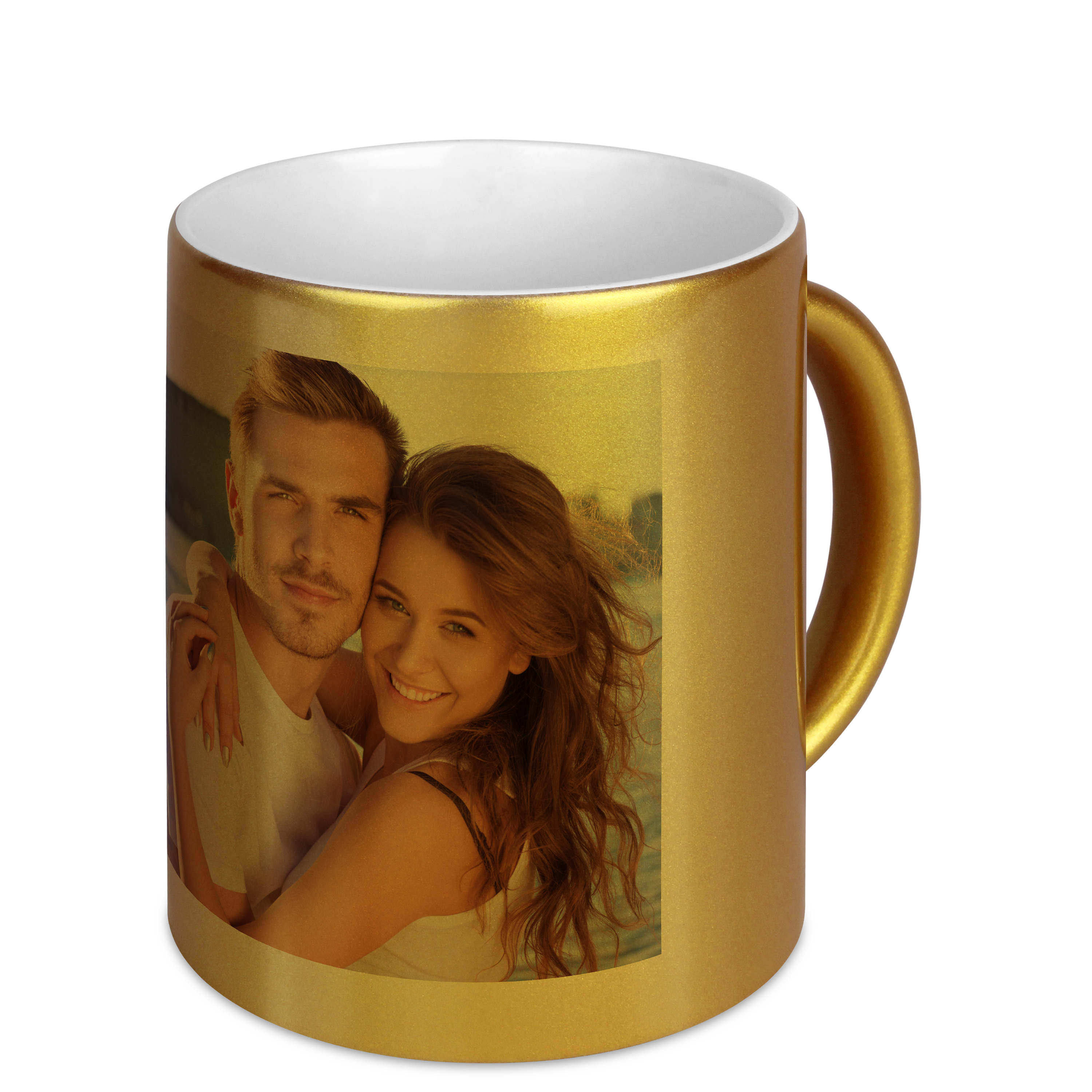 Kaffeebecher Gold