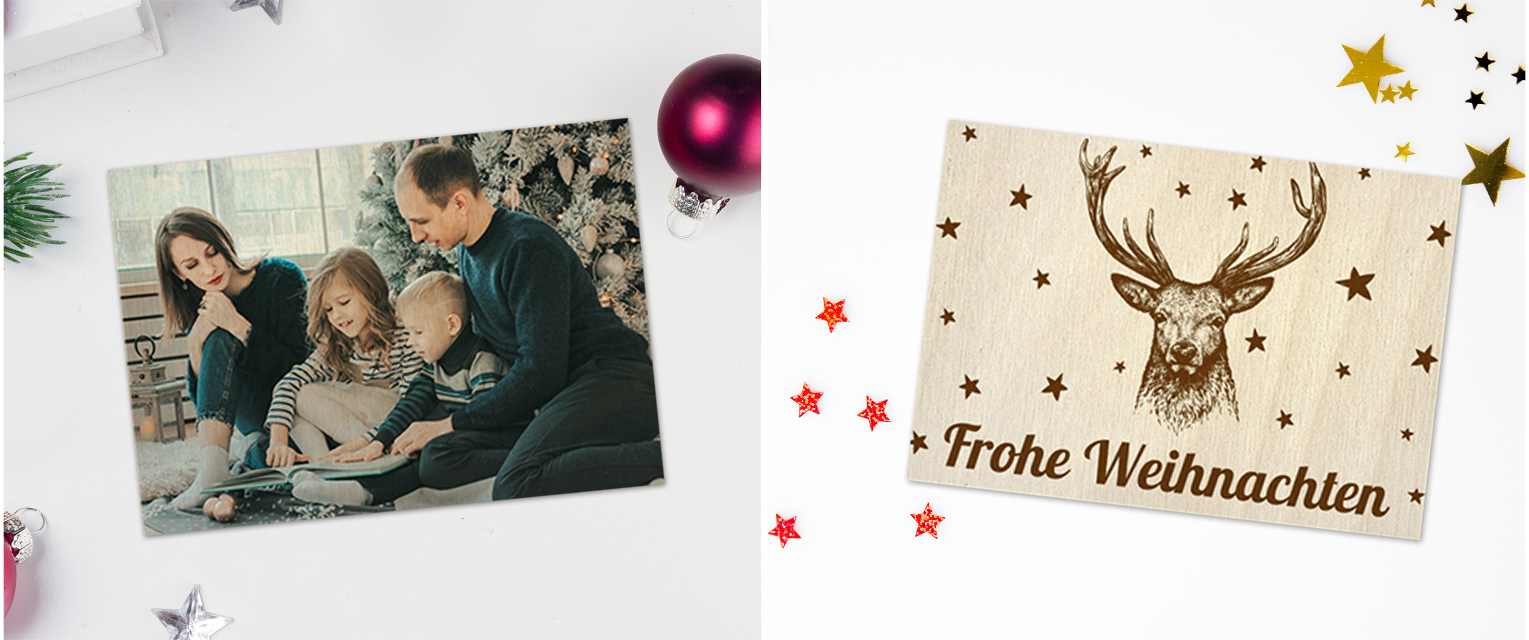 Weihnachtskarten Selbst Gestalten | PrintPlanet