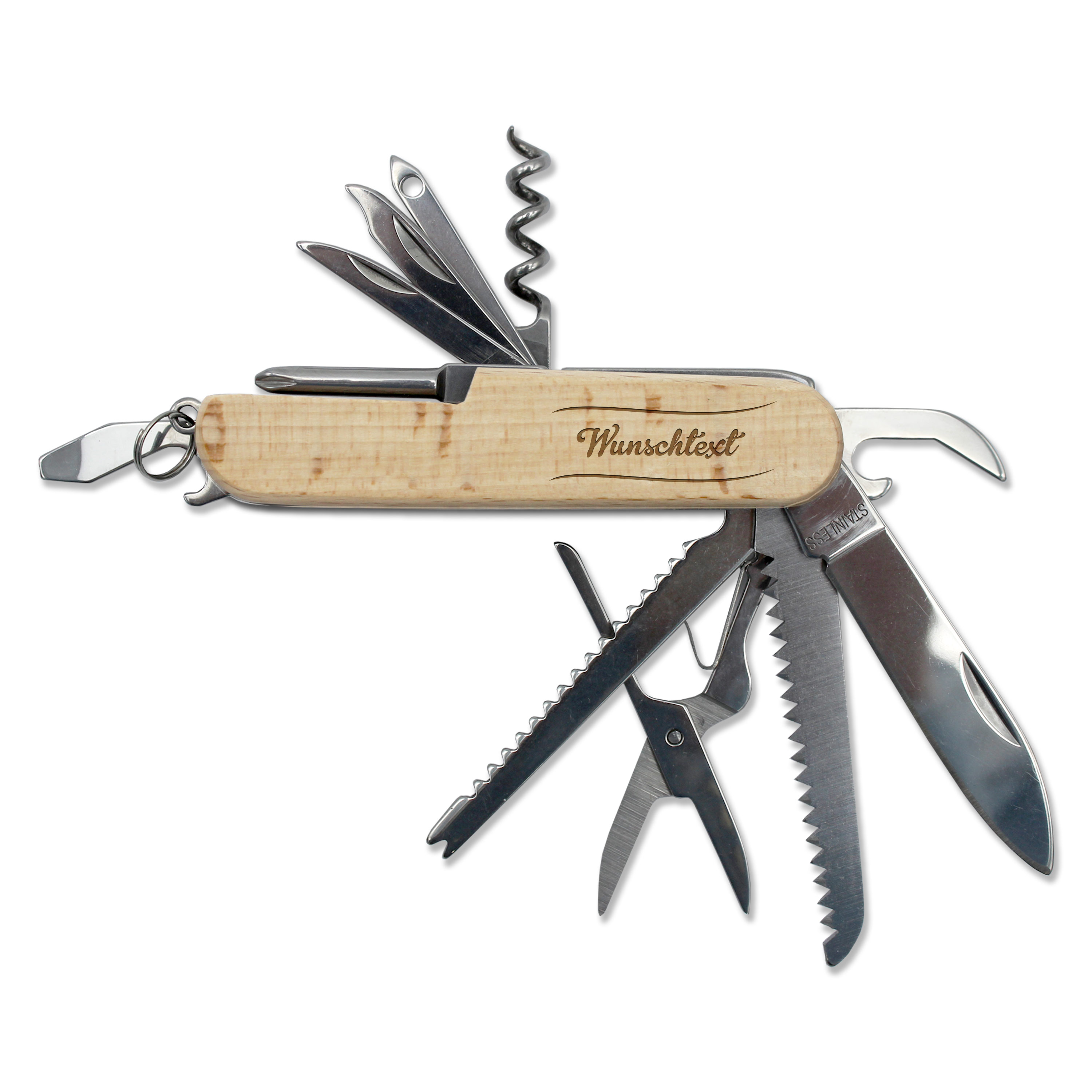 Holz-Taschenmesser