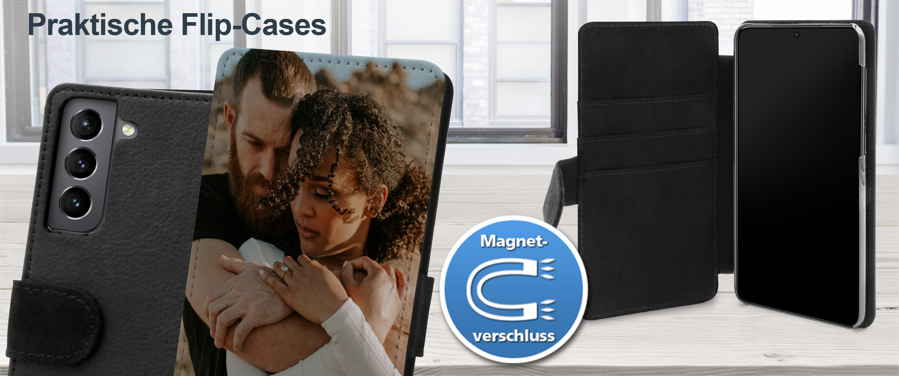Galaxy S21+ Flipcase mit eigenem Foto