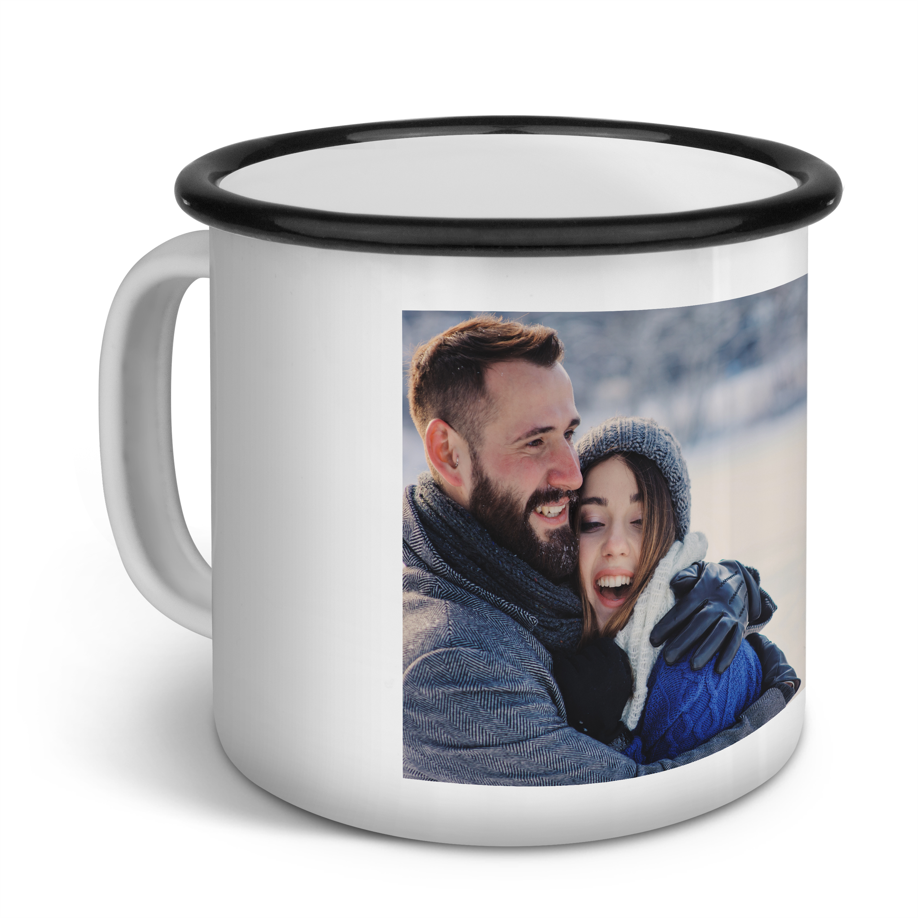 Emaille-Tasse