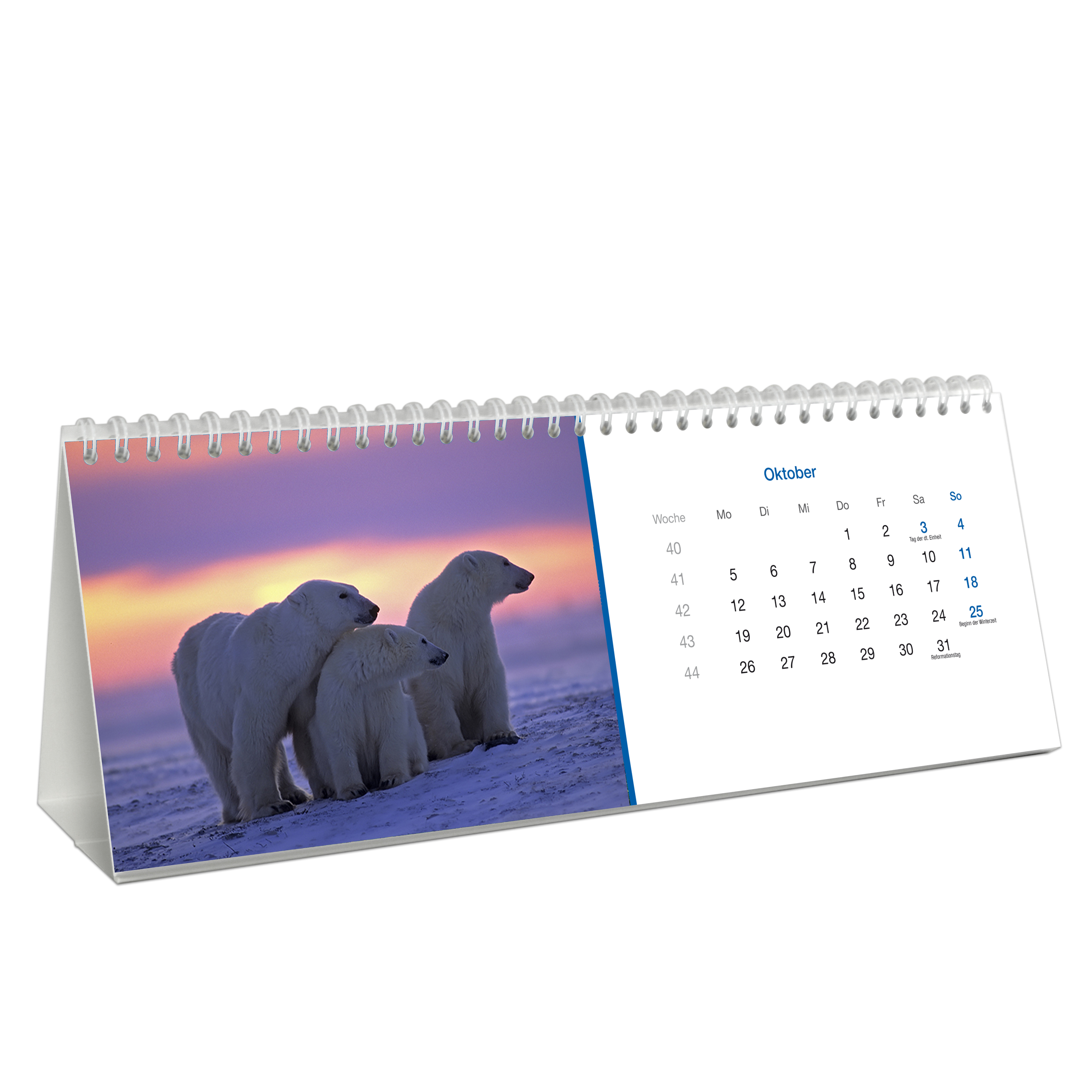 Tischkalender "Eisbären"