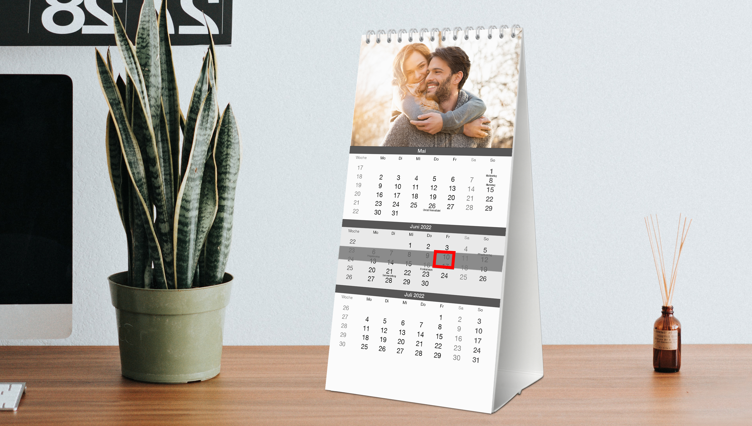 Kalender selber gestalten als Geschenkidee für Großeltern, Freunde oder den Schatz