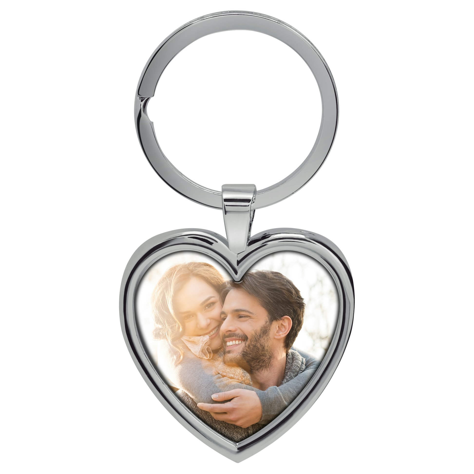 Schlüsselanhänger Herz mit Foto Schlüsselanhänger Herz mit Foto