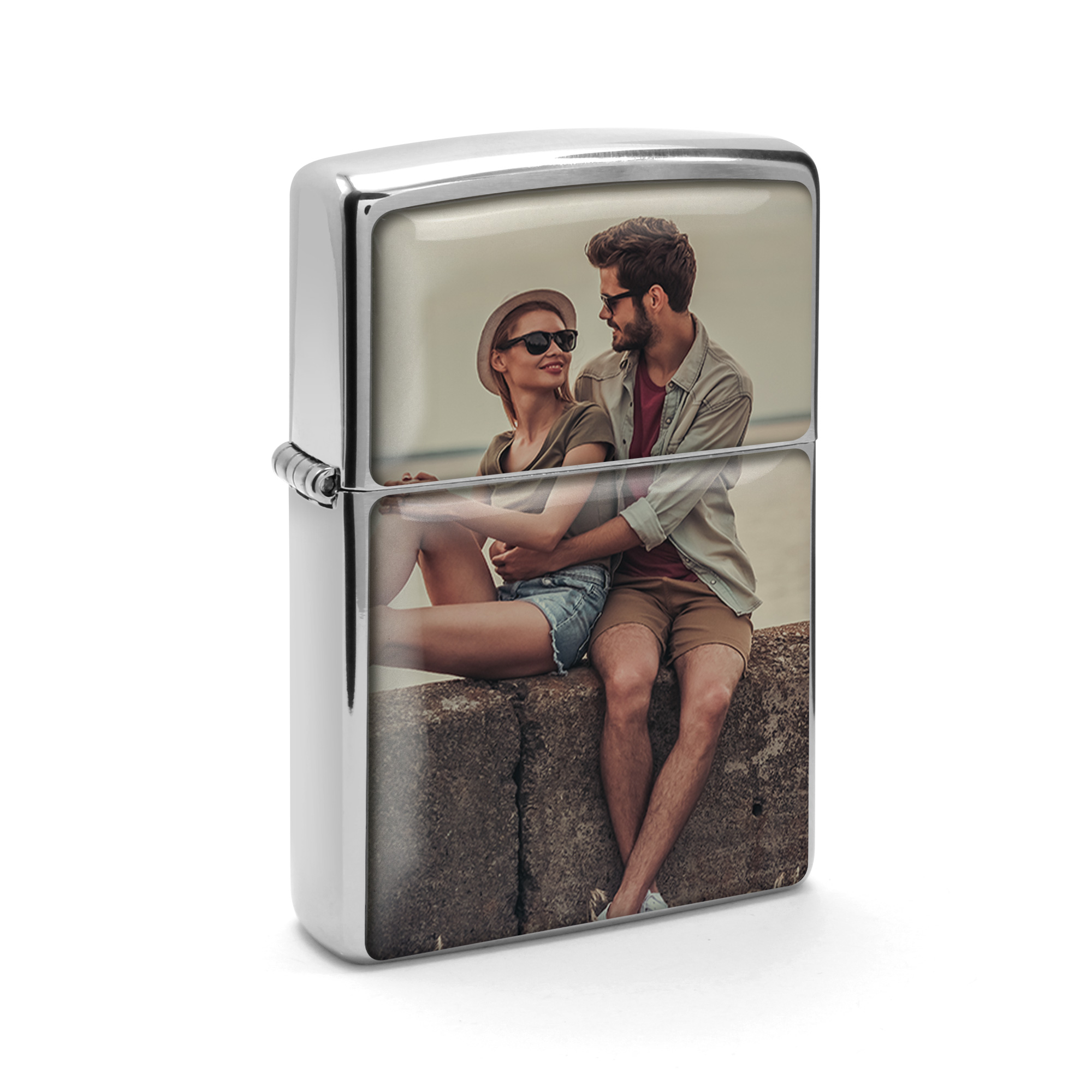 Zippo Silber bedrucken