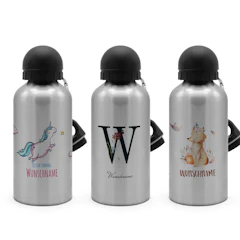 Alu-Trinkflasche Silber