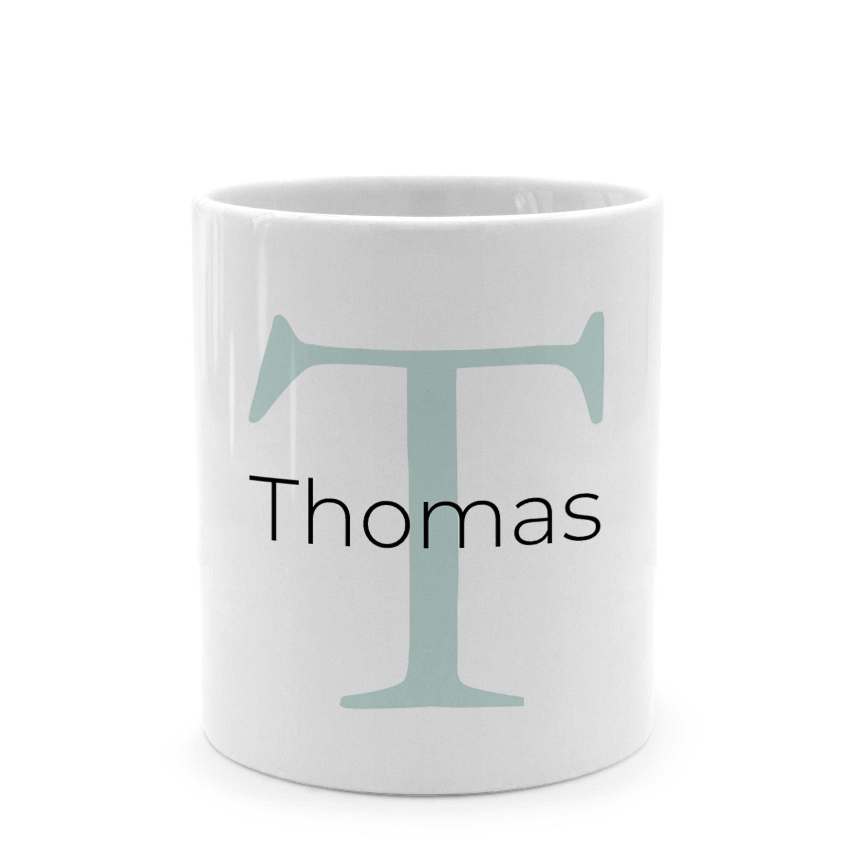 Initialen Tasse