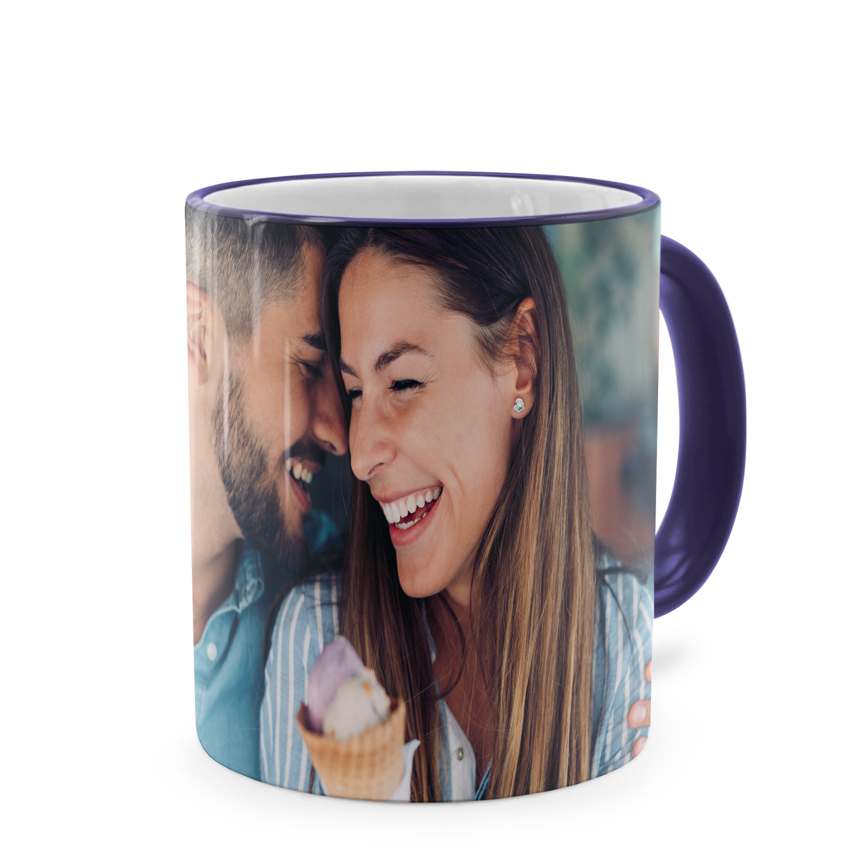 Panoramatasse Dunkelblau