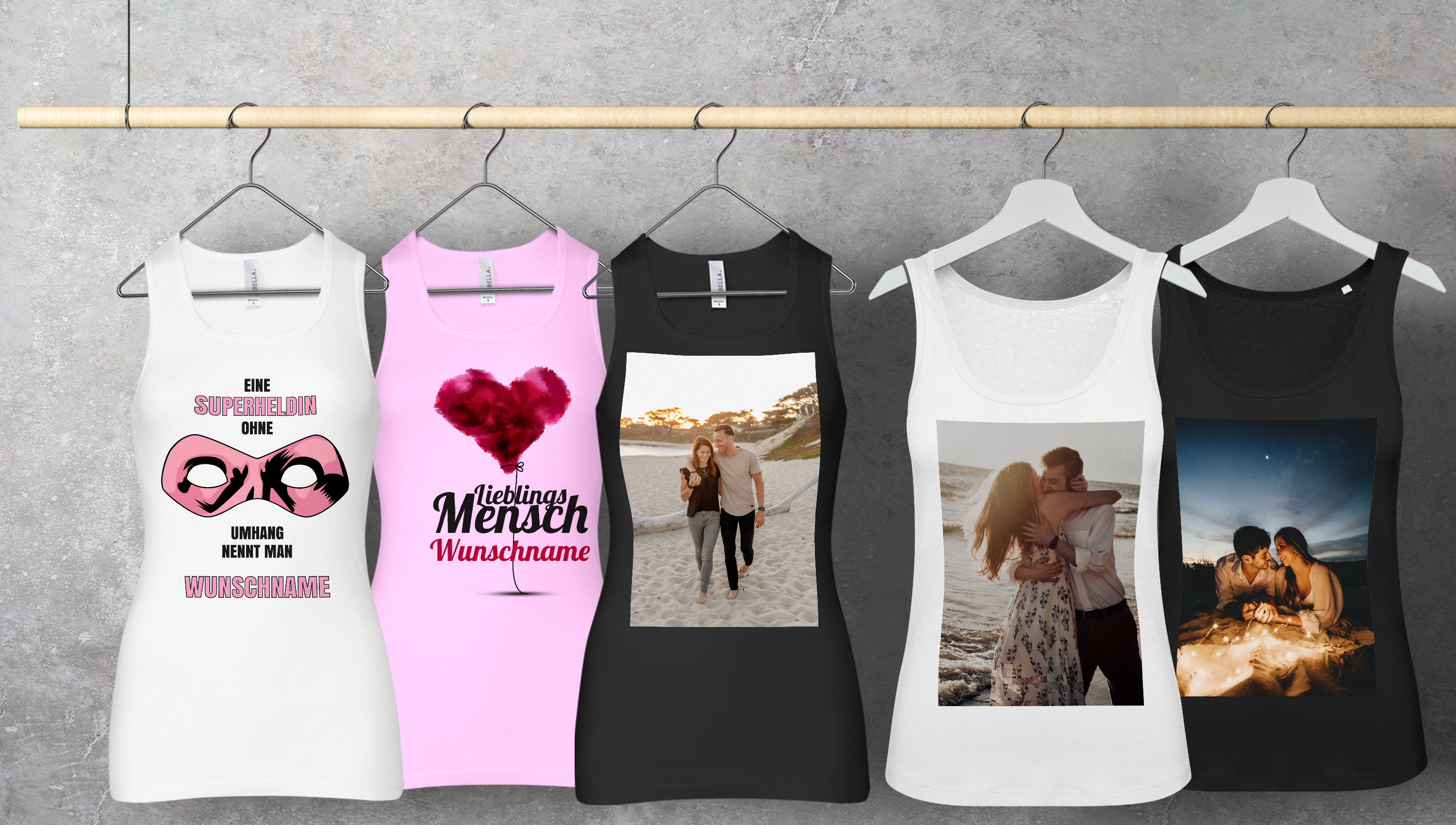 Tank Top bedrucken & selbst gestalten