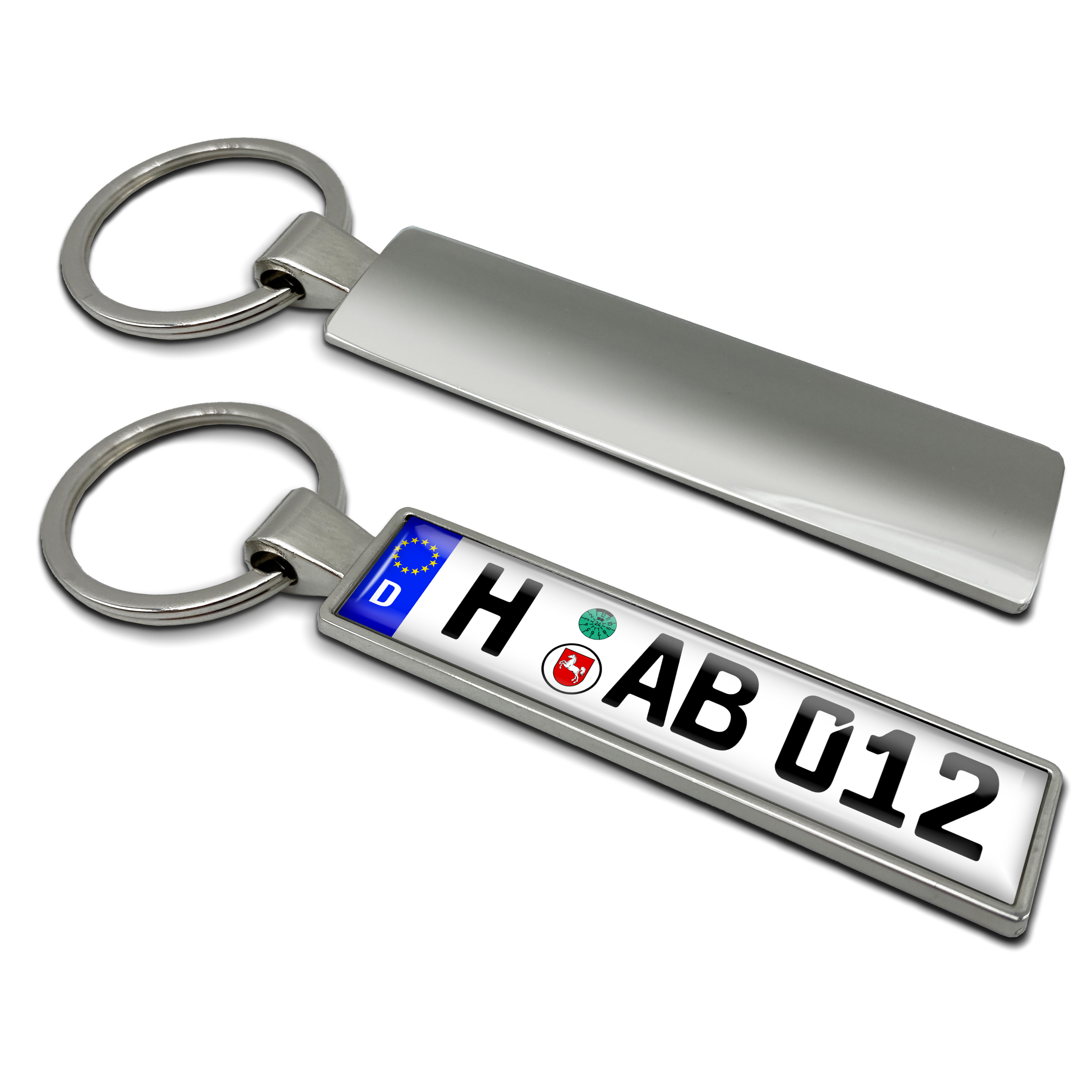 Schlüsselanhänger mit autokennzeichen - .de