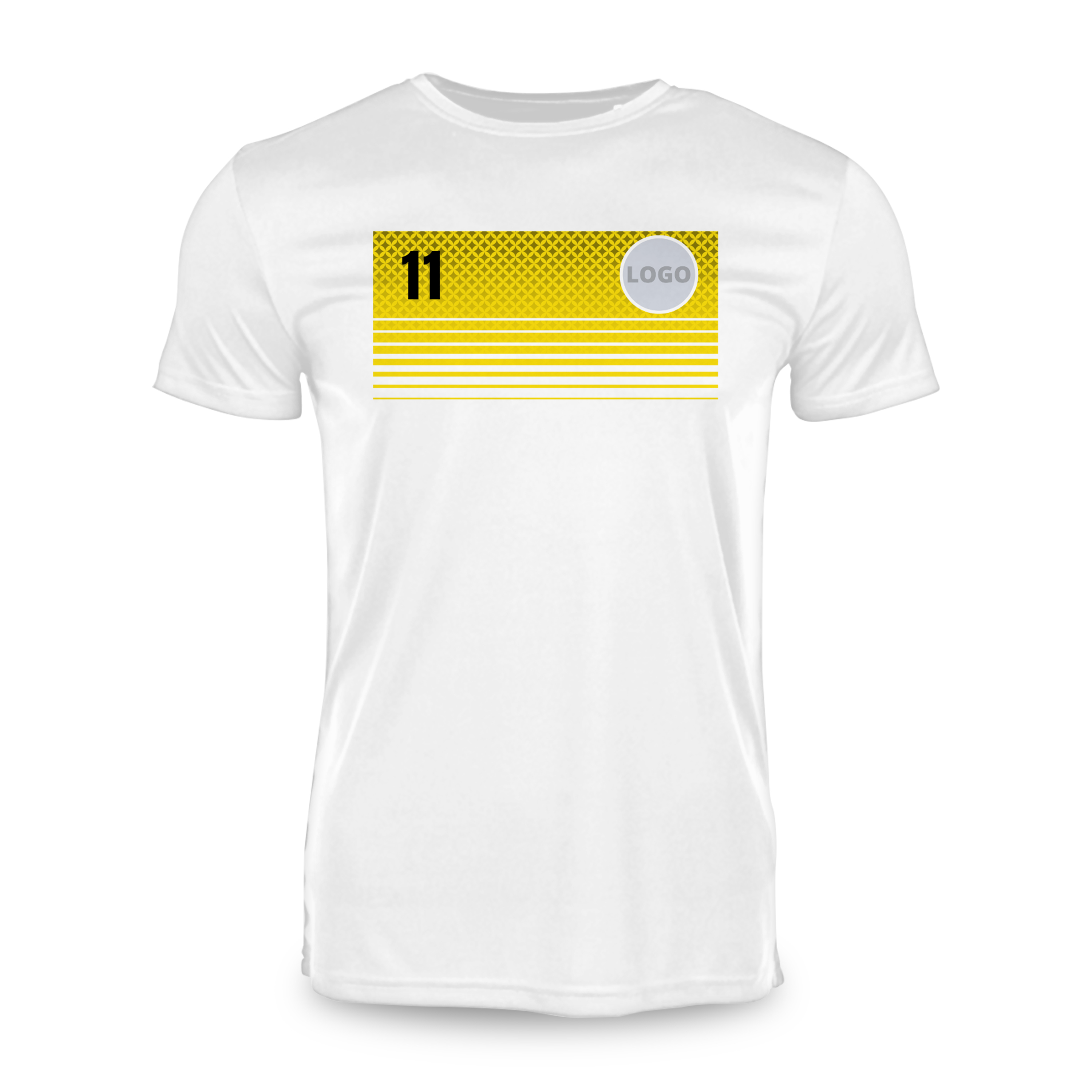 Fußballtrikot mit Design-Vorlage zum Selbstgestalten