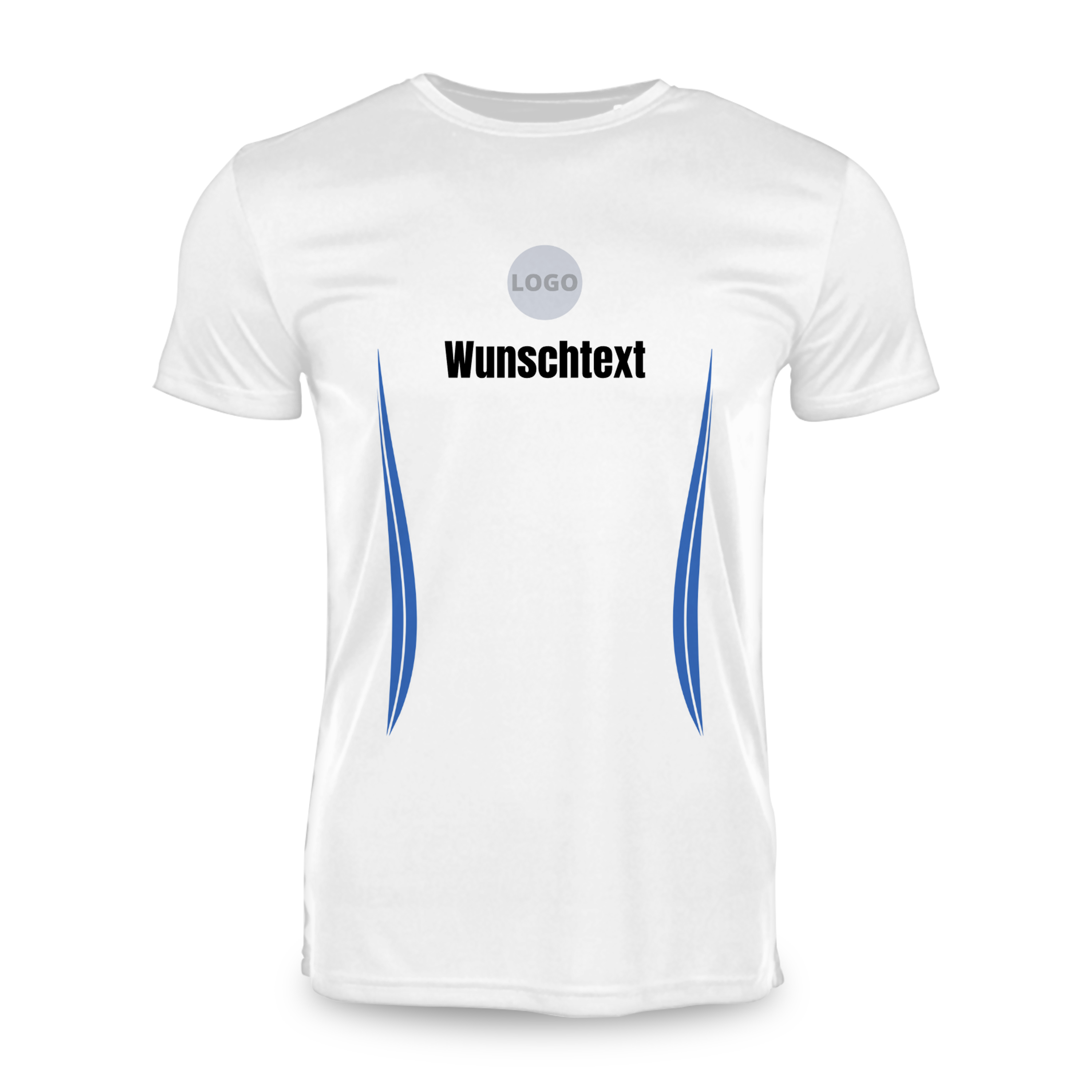 Fußballtrikots mit Design-Vorlage zum Selbststalten